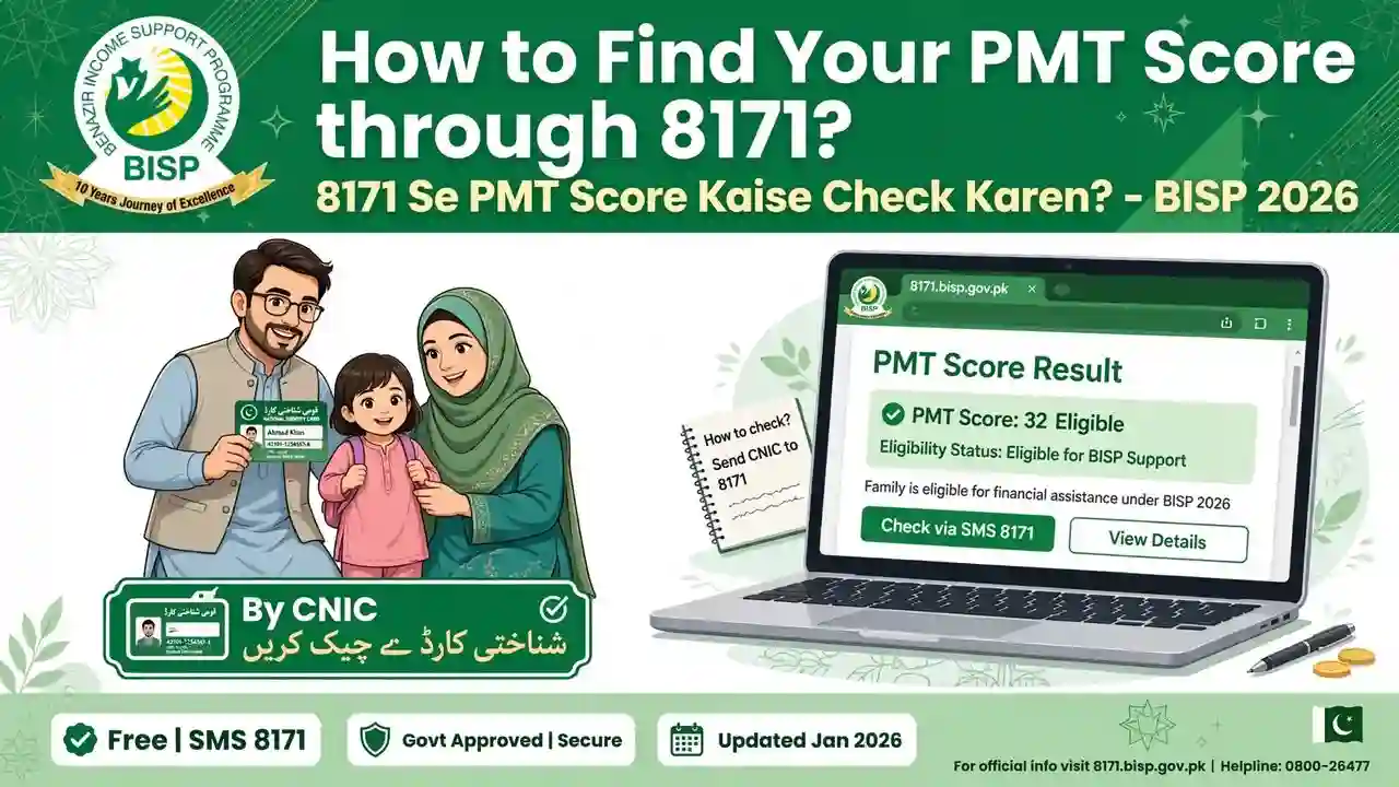 8171 PMT Score Check