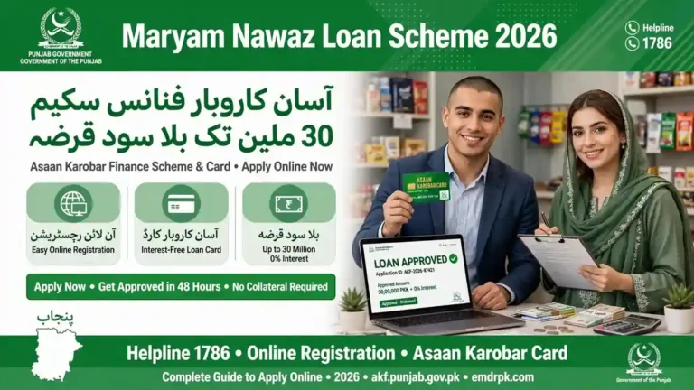 Maryam Nawaz Loan Scheme